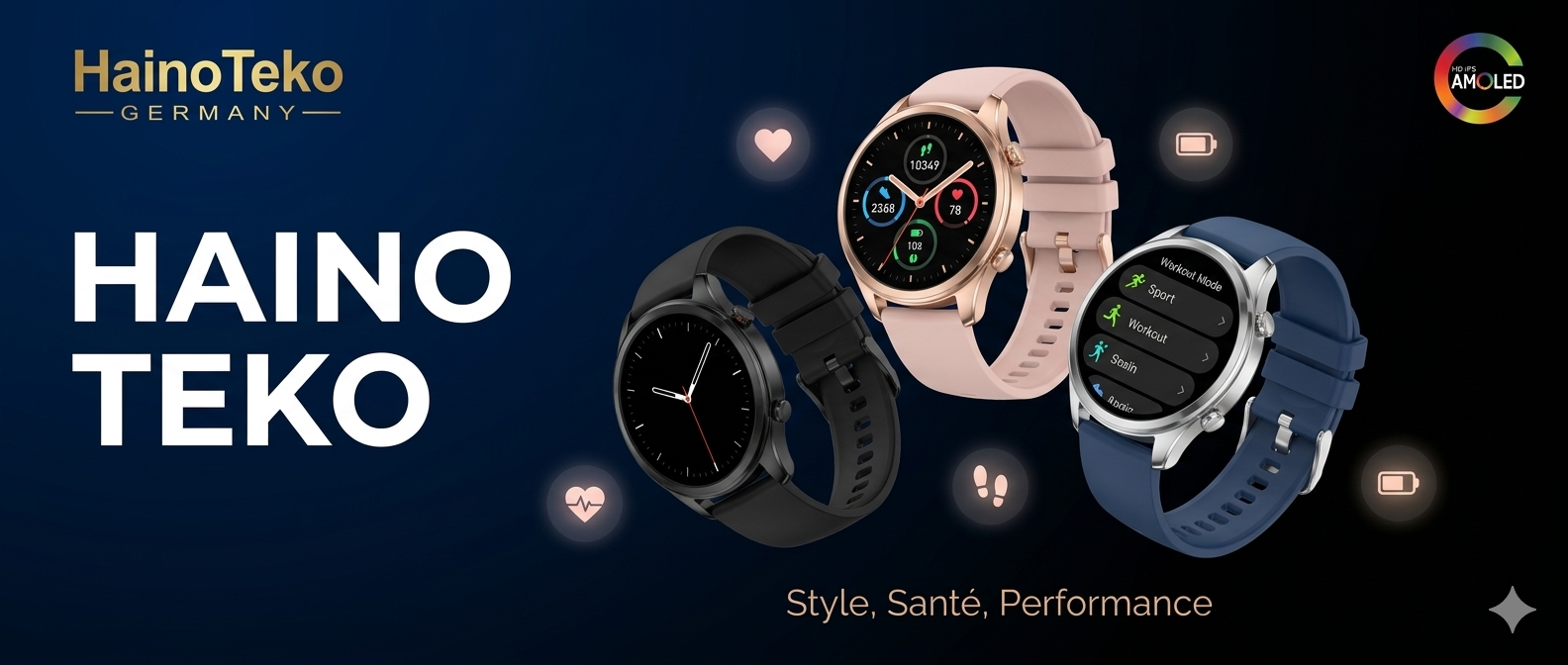 Haino Teko : La Montre Connectée qui Vous Ressemble
