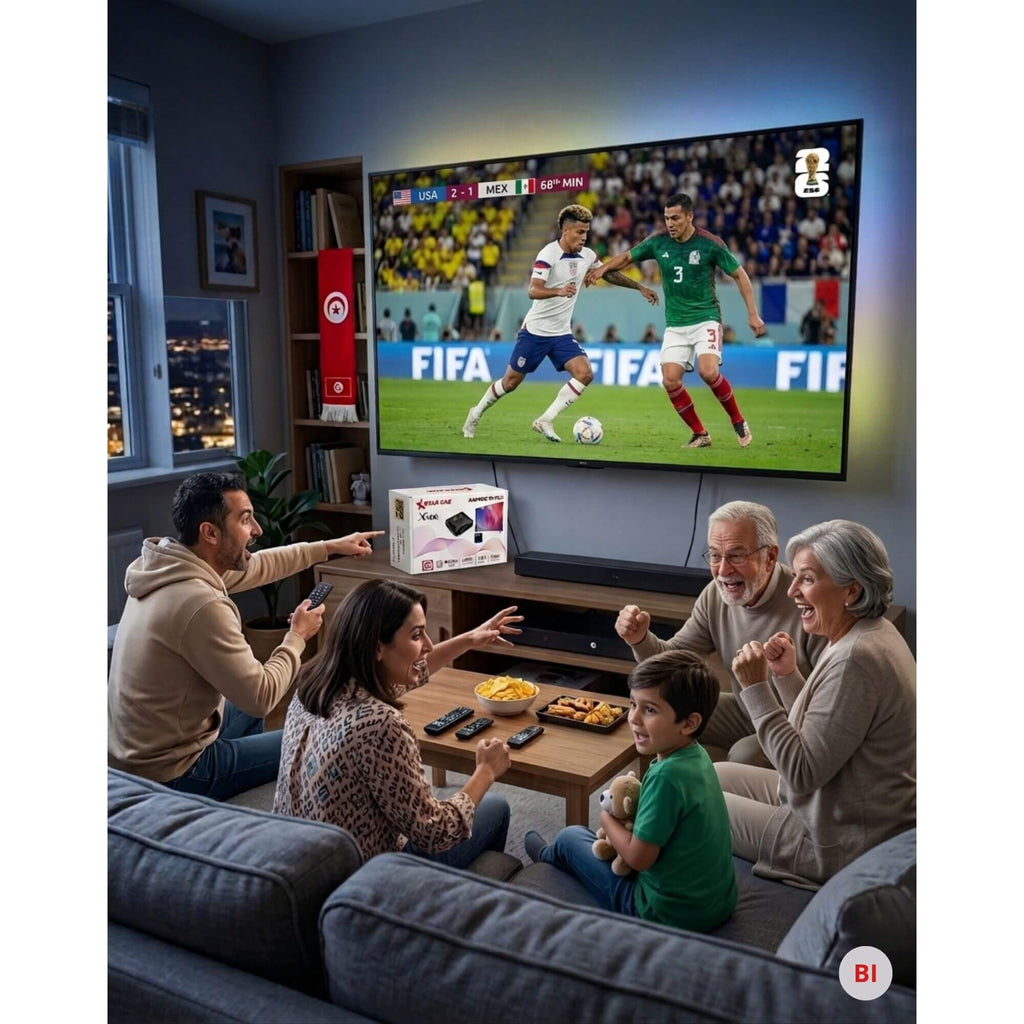 Box Android X96Q 4K HDR + 1 An Abonnement SRT OFFERT – Toutes les Chaînes Sport & Cinéma Débloquées Bitobi