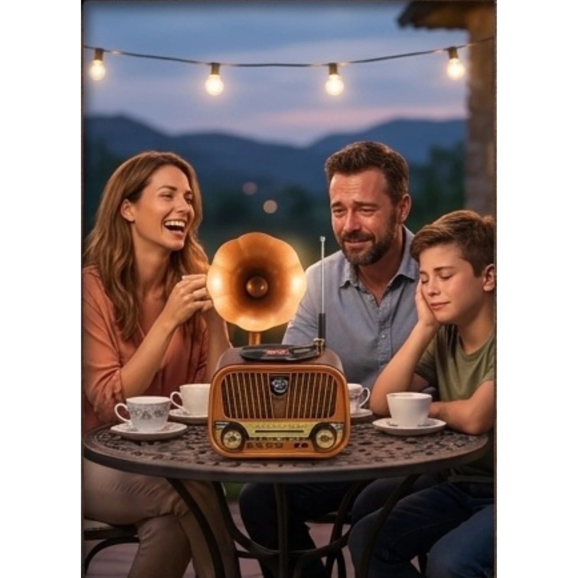 Radio Portable MEIER MD-1319BT – Bluetooth 5.4, 5 Bandes (FM/AM/SW), Lecteur USB & AUX Bitobi