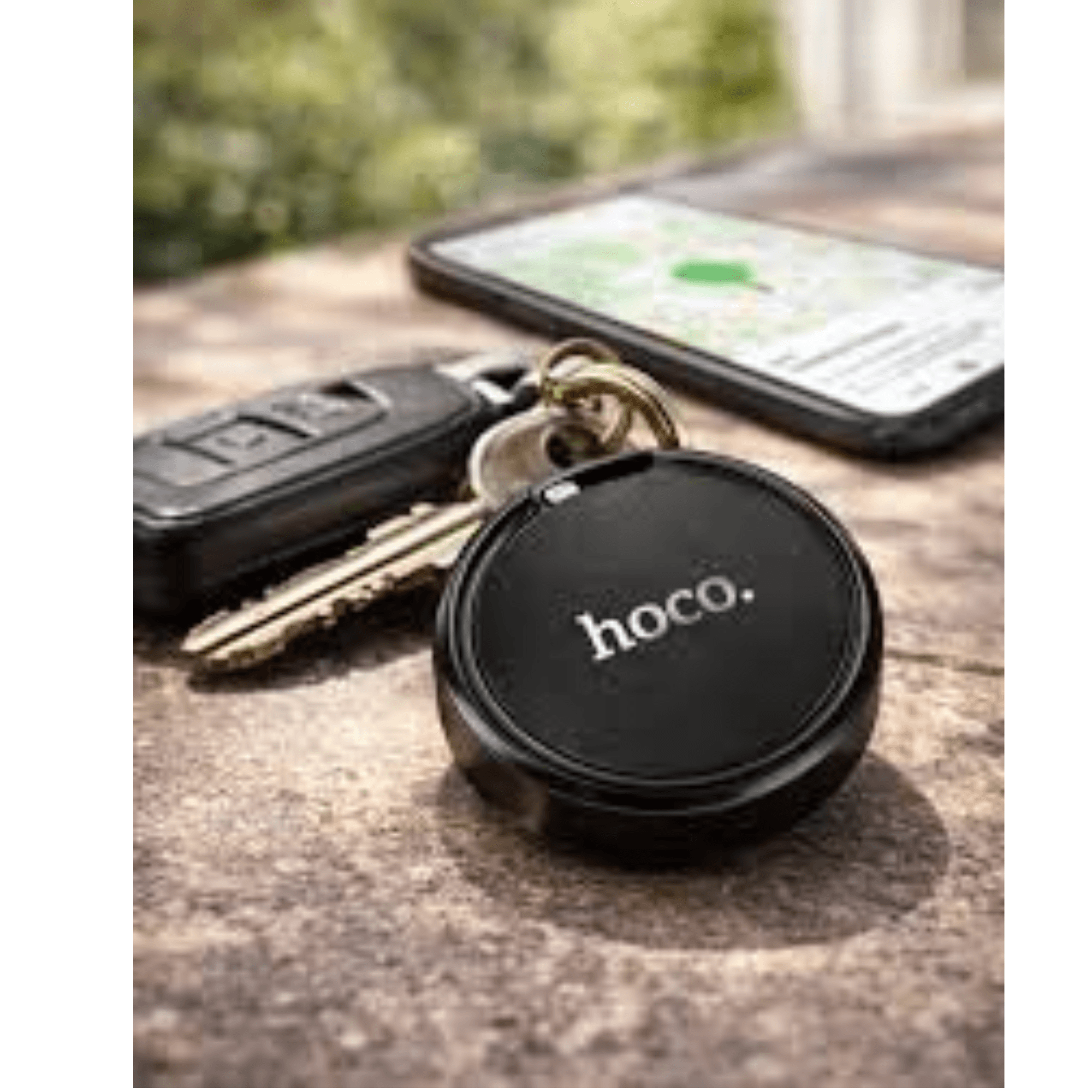 Traceur Intelligent Hoco E96A : Protégez et Localisez Instantanément Tout ce qui Vous est Cher (Enfants, Animaux, Valises) Bitobi