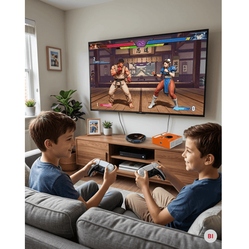 X3 Android TV Box 8K – 30 000 Jeux + 2 Manettes PS5 – PES 2022, GTA, God of War Bitobi
