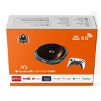 X3 Android TV Box 8K – 30 000 Jeux + 2 Manettes PS5 – PES 2022, GTA, God of War Bitobi