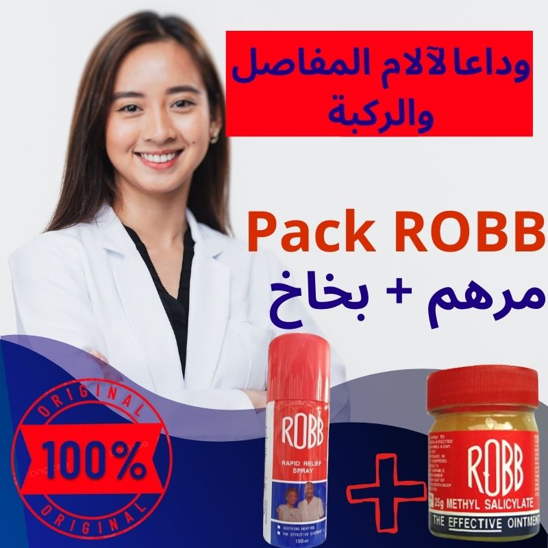 Pack Robb Crème Spray – Soulagement Rapide des Douleurs Articulaires et Musculaires Bitobi