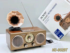 Radio rétro Bluetooth NNS NS-802BT rechargeable Port USB/TF Bitobi