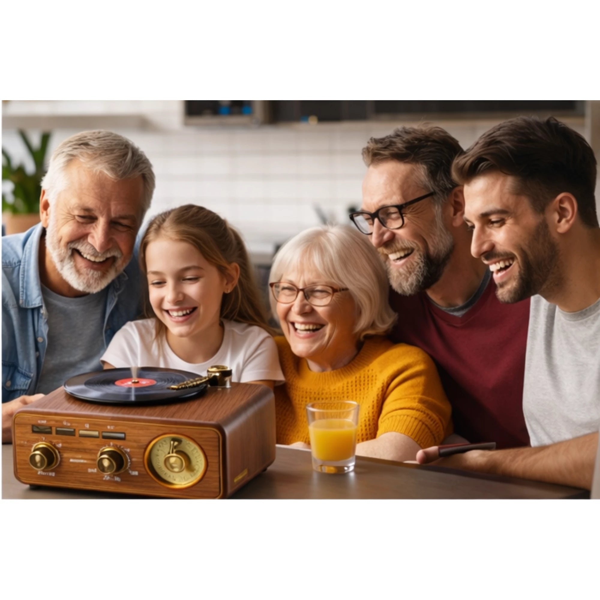 Radio Portable Meier MD-1317BT Bluetooth FM/AM – Lecteur MP3 USB, Carte TF & Entrée AUX – Son Haute Qualité Bitobi