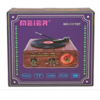 Radio Portable Meier MD-1317BT Bluetooth FM/AM – Lecteur MP3 USB, Carte TF & Entrée AUX – Son Haute Qualité Bitobi