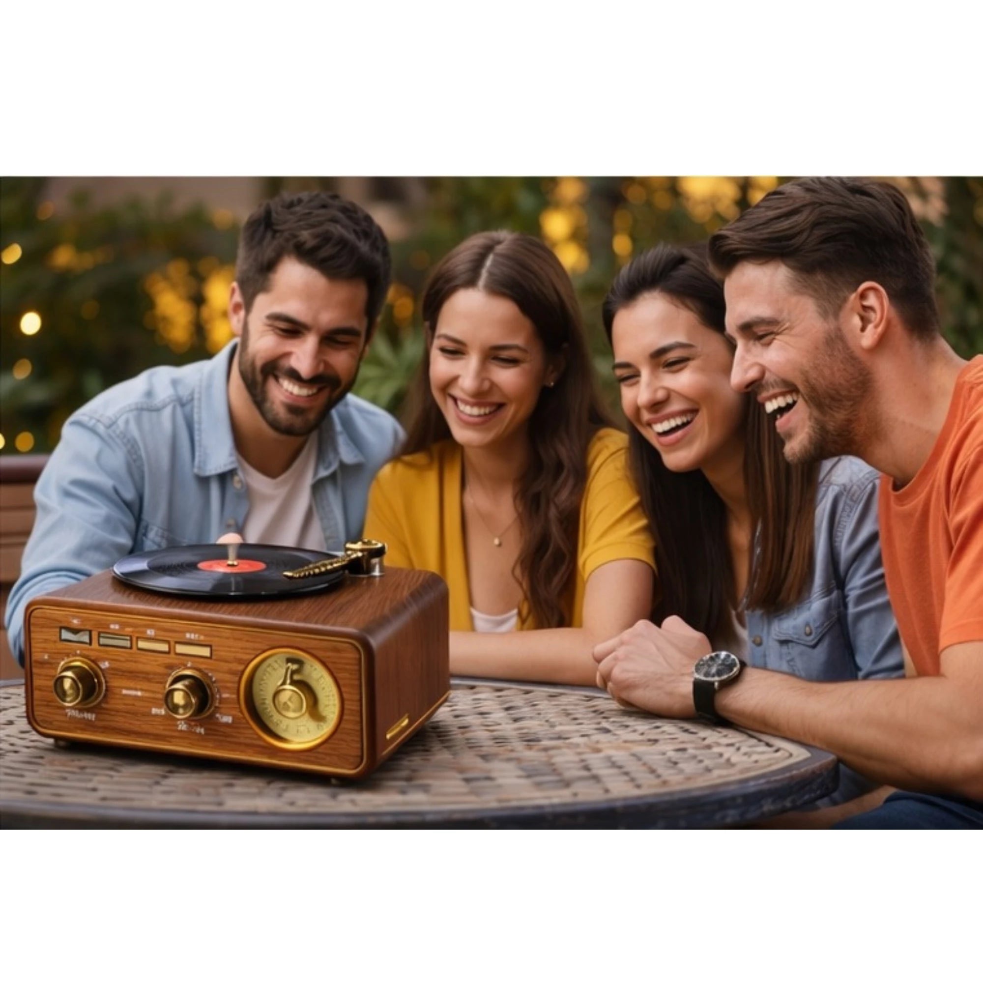 Radio Portable Meier MD-1317BT Bluetooth FM/AM – Lecteur MP3 USB, Carte TF & Entrée AUX – Son Haute Qualité Bitobi